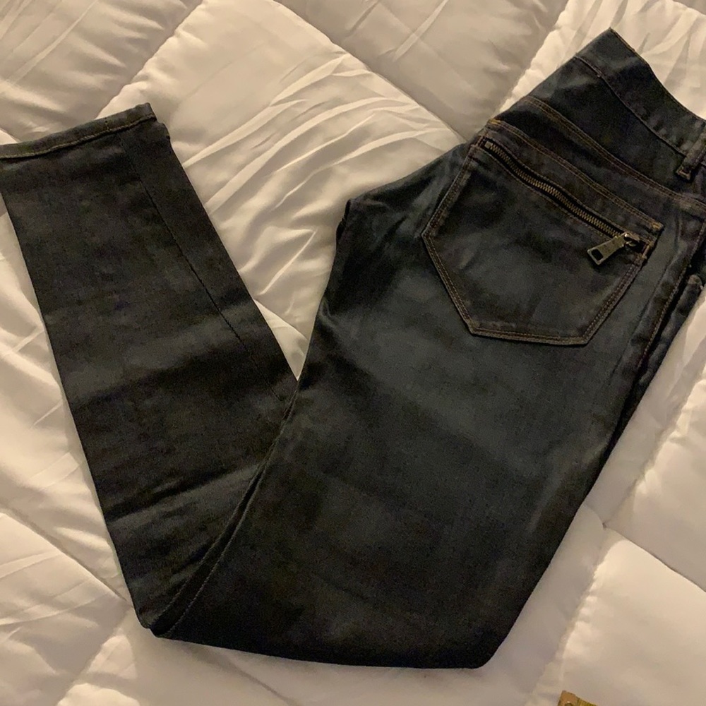 Prada Tapered Fit Indigo Skinny Jeans size 28